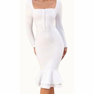 Bandage Midi Dress